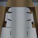 25 Pack 6"x4"x3" inch Small Shipping Boxes White Corrugated Cardboard Box for Small Business, Mailer, Shipping, and Packing