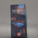 Docking Station for Nintendo Switch, 3-Port USB C Multiport Digital AV Converter Adapter with 4K HDMI USB 3.0 100W Charging Port, Switch Travel Dock with HDMI for MacBook Pro, Dell XPS, HP, etc