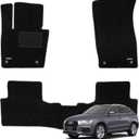 WENNEBIRD Superior Carpet Floor Mats for 2015-2018 Audi Q3, RS Q3 (8U), 0.5 Inch Thickness Rugs, Premium All Weather Anti-Slip Waterproof Floor Liners - 3pc