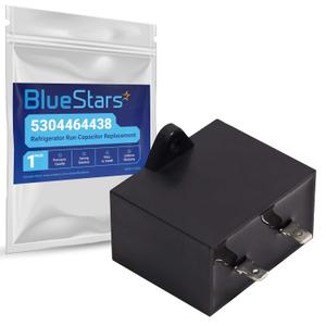 BlueStars Upgraded 5304464438 Refrigerator Run Capacitor Replacement  Compatible with Frigi-daire Kenmore Refrigerators  Replaces PS2333670 7218909913 75304464438 AP4315853 F00030039