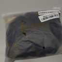 Foxiny Plus Size Curvy Sexy Chain Sheer Mesh Ruched Bodycon Mini Lingerie Dress with Thong 2 Piece Set Outfits Women See Through Halter Night Gown Negligee Black XXL