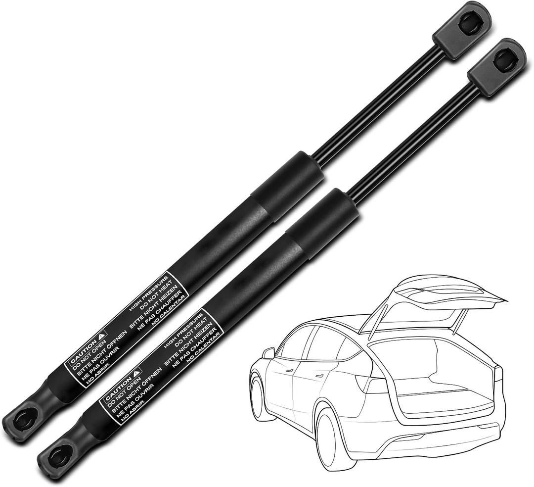 2PCS Rear Liftgate Hatch Struts Lift Support without Brackets Replacement for Nissan Rogue 2008-2013 Rogue Select 2014-2015 Gas Spring Shocks