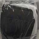 Fit HR-V Car Seat Covers for Select Honda HRV 2016-2025 2026 LX/EX/EXL/Sport - Full Coverage Leather, Airbag Compatible, Waterproof & All Weather Seat Cushion Protector, Full Set, Black