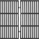 Hongso 17.5" Cooking Grates Replacement Parts for Weber Spirit I & II 300 Series E & S 310 320 330 Spirit 700, Genesis Silver B & C Genesis Gold B/C Genesis 1000-5000 Gas Grills, Cast Iron, 7638 7639