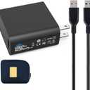 Yoga Charger for Lenovo Yoga, KSW KINGDO 40W 20V 2A or 5.2V 2A Power Supply for Lenovo Yoga 3 Pro Convertible Ultrabook Tablet with 6.7Ft Power Cord Including a Carrying Pouch