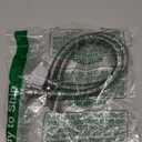 WMAXPFIT(2 Pack) 16 Inch Toilet Water Supply Line 3/8 Inch Female Comp. x 7/8 Inch Female Ballcock, Toilet Flexible Water Connector Hose, Stainless Steel Braided Water Supply Line (16 INCHES)