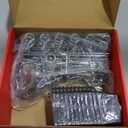 300-Piece Pegboard Hook Set, Pegboard Organizer Accessories for Hanging, Durable Metal Hooks for Tool Organization, Garage, Workshop, and Craft Storage