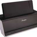 Swingline Electric Hole Puncher 2 Hole, 28 Sheet Capacity Hole Punch, Jam Resistant, Touch Screen, Platinum (74532)