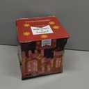 Pink Christmas Decor Light up Gift Boxes with Heart, Light up Xmas Boxes with Battery Operated for Wedding Christmas Valentine's Day Decorations Indoor and Outdoor (3 Pack) (Pink Heart)