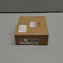 Soaoo 3-Piece Wooden Snowflake Block Letters Distressed White Tabletop Signs for Home Decor Xmas Table Decorations