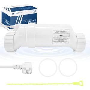 T-3 Salt Cell Compatible with Hayward AquaRite AquaTrol Pro Logic, Fit for W3T-Cell-3 BLT3H, Replacement for Inground Pools Up to 15,000 Gallons