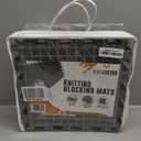 Blocking Mats for Knitting,Needlepoint and Crochet,Double Sided,Extra Thick Grid Boards 12x12, Pack of 4