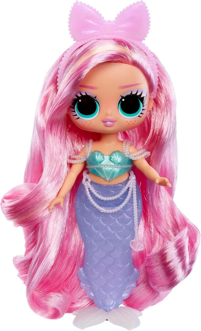 LOL Surprise Tweens Mermaid Lola Waves Fashion Doll with Color Changing Tail, Movable Fin, and Beautiful Accessories  Toy Gift for Kids Ages 4+