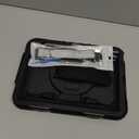 SEYMAC stock Case for iPad (A16) 11th/10th Generation 11''/10.9'' 2025/2022, Full-Body Drop Protection Case with Screen Protector &360 Rotate Hand Strap/Stand, Black