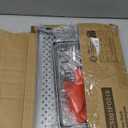 SONGMICS Spice Racks, Set of 2 Metal Cabinet Shelf Organizers, Countertop Organizers, Shelf Risers, Stackable, Expandable, Silver UKCS01SV (9"D x 12.6"W x 6.1"H + 8.6"D x 12.6"W x 5.4"H)