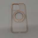 TORRAS 360 Magnetic Stand for iPhone 16 Pro Max Case, [Fit for MagSafe] [Military-Grade Protection] Translucent Slim Case for iPhone 16 Pro Max, Desert Titanium, Ostand O3 Fitness Series