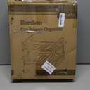 Yumkfoi Rolling Bamboo Can Organizer Rack, Stackable Double-Layer Can Organizers and Storage For Pantry, Canned Goods Holder Dispenser For Countertop Kitchen Cabinet or Pantry Shelf