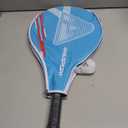 Kids Tennis Racket for Girls & Boys - 23 inch Youth Tennis Racket, Includes 420D Nylon Shoulder Strap Bag (Graffiti Blue)