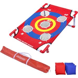 GoSports 3 x 2 ft Arcade Cornhole Game - Portable Bean Bag Toss Game for Family and Adults