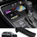 Karltys for 2023 2024 2025 Honda CR-V Center Console Organizer, Middle Console Organizer Tray for Honda CRV Hybrid Accessories Console Storage Box ABS Insert