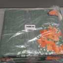 5x7 Floral Washable Area Rugs, Lagre Living Room Rug Floral Vintage Soft Ultra Thin Kids Bedroom Carpet Rug for Girls Playroom Entryway, Green (Multi 1031)