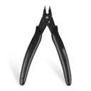 Hair Extension Pliers Keratin Bond Cutting Pliers Wire Flush Cutters Wire Clippers Nippers Hair Extension Tool with an Opening Spring Weft Extensions (1 PCS)