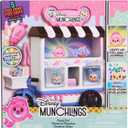Disney Munchlings Candy Cart Playset with Lights, 13-Pieces, Color Change and Scented Figures, Kids Toys for Ages 3 Up by Just Play