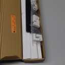 EVEO Cable Hider - One Cord Hider 300 Cord Cover Wall Cable Hider, Cable Concealer, Wire Hiders for TV on Wall. Cable Management, Cord Hider Cable Raceway Wire Covers for Cords (White, Small)