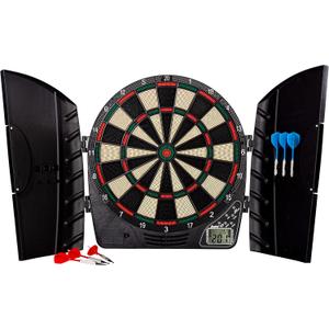 Franklin Sports Electronic Dart Board Sets - Soft Tip Electric Dartboard with Digital Scoreboard - (6) Darts Included