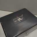 Cash Box with Money Tray and Key Lock, 11.8" Metal Cash Drawer