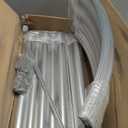 Land Guard 2Pcs Galvanized Steel Raised Garden Bed,8 x 4 x 1 ft Large Metal Raised Planter Beds, Aluminum Raised Garden Bed for Vegetables, 8 x 4 x 1ft(2pcs)