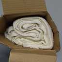 Biscaynebay Wrap Around Bed Skirts for Queen Beds 15" Drop, Ivory Adjustable Elastic Dust Ruffles Easy Fit Wrinkle & Fade Resistant Silky Luxurious Fabric Machine Washable