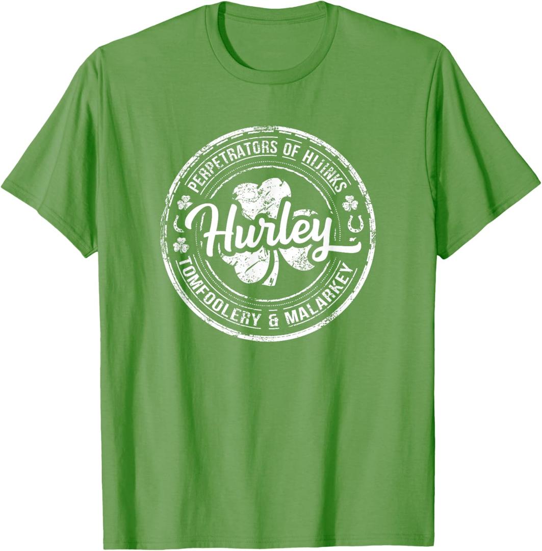 Hurley Irish Family Name T-Shirt M