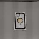 Miracase Glass Series Designed for iPhone 14 Plus Case 6.7 inch, 2023 Upgrade Full-Body Magnetic Clear Case with Built-in 9H Tempered Glass Screen Protector,Compatible with MagSafe,Black