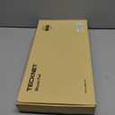 TECKNET Gel Mouse Pad with Wrist Rest, 3 in 1 Keyboard Wrist Rest for Pain Relief, Non-Slip PU Base & Easy Typing, Ergonomic Mousepad Set for Office & Home (Green)