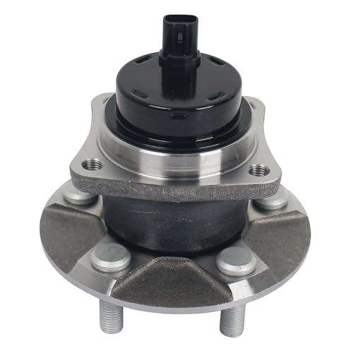 Autoround 512217 Rear Wheel Bearing Hub Assembly fit for Toyota Corolla 2003-2008/ Prius 2004-2009/ Celica 2000-2005/ Matrix 03-08, Scion tC 05-10, Pontiac Vibe 03-08 FWD, ABS Models Only