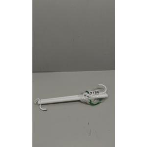 Rocky Mountain Goods Clear Adjustable Wreath Door Hanger - Non Scratch with Soft Gripper - Hook for Wreaths up to 10 Pounds - Easy Adjust for Front Door