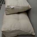 Husband headboard Pillow Large Back Rest Support Reading Pillows for Sitting in Bed for Adults Triangle Velvet Wedge Pillow headboard King Size, Beige