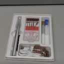 Cordless Electric Nail Drill Machine, 13 in 1 Nail File Kit 35000RPM Professional Portable Rechargeable E File for Acrylic Polish Gel Removal Manicure Pedicure Set with 5 Speeds DN-2402