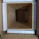 DOITOOL Wooden Umbrella Bucket Stand for Entryway Indoor Use 19.68X6.29X6.29In Compact Umbrella Storage Holder for Home Office with Open Design for Quick Drying