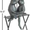 Frog Couple Statue-Resin Romantic Animal Figurine for Outdoor Lawn and Garden D?cor-Great for Flower Beds, Fairy Gardens, and More by Pure Garden