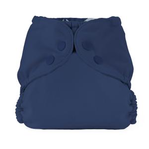 Esembly Cloth Diaper Cover - Reusable Swim Diaper, Waterproof, Breathable - Adjustable Outer Layer Over Absorbent Inner for Blowout Protection - Ink, Size 2 (18-35lbs)