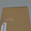 Hongkee 6x6 Picture Frame Set of 2, Made of Real Glass and Gold Wooden Frame - Display Square 4x4 with Mat or 6x6 Without Mat, 6 by 6 Photo for Wall or Tabletop