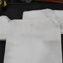 POLYTE Ultra Premium Microfiber Kitchen Dish Cloth Waffle Weave, 8 Pack (12x12 in, White)