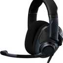 EPOS H6Pro Open Acoustic Gaming Headset with Mic  Lightweight Headband, Comfortable & Durable Design  Compatible with Xbox, PS4/PS5 & PC/Windows  Black