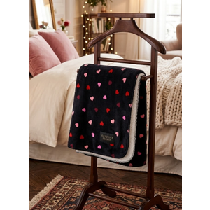 Victoria's Secret Pink Cozy - Plush Sherpa Blanket Size 60" x 50"