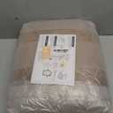 FABRICASTLE Chair Cushions Pads Non-Skid Comfortable 17" x 16" Seat Cushion Cover Set of 6 for Indoor Kitchen Dining Room Office Chairs (Camel, 6 Counts (Pack of 1))