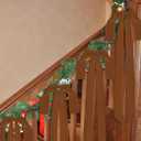 Aneco 6 Pieces Large Brown Velvet Christmas Bows 35 x 16 Inch Christmas Swag Bow Pre Tied Fence Staircase Wreath Bows Holiday Tree Topper for Xmas Home Door Outdoor Decorations