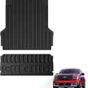 Mabett Truck Bed Mat and Tailgate mat for Ford Maverick Accessories 2026 2025 2024 2023 2022, Replacement All-Weather Truck Bed Liner Custom Fit Maverick Gasoline/Hybrid
