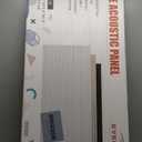 5 Pack Acoustic Panels,47.2x23.6x0.4 inch Acoustical Wall Panels,Large Soundproof Panels,Self-Adhesive Sound proof Panels for Walls,Acoustic Treatment for Recording Studio&Office,Camel